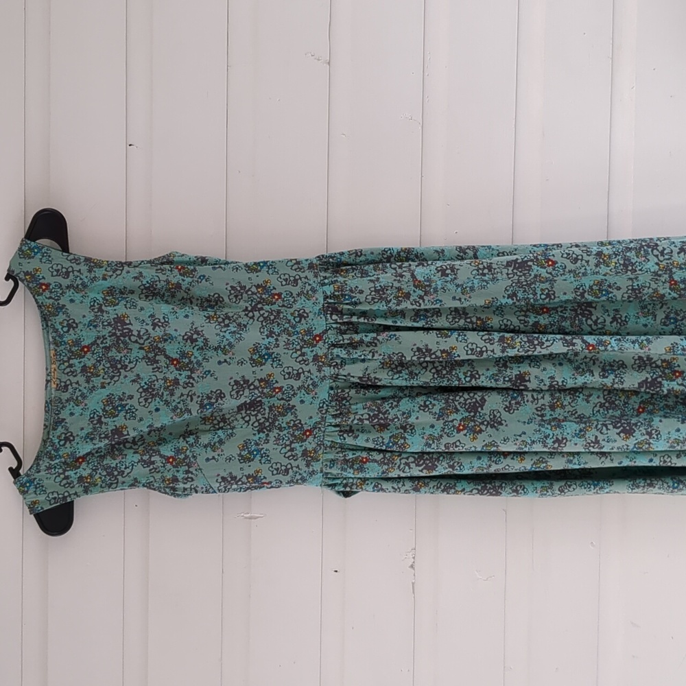 Lindy Bop Aqua Floral Retro 1950s Dress
